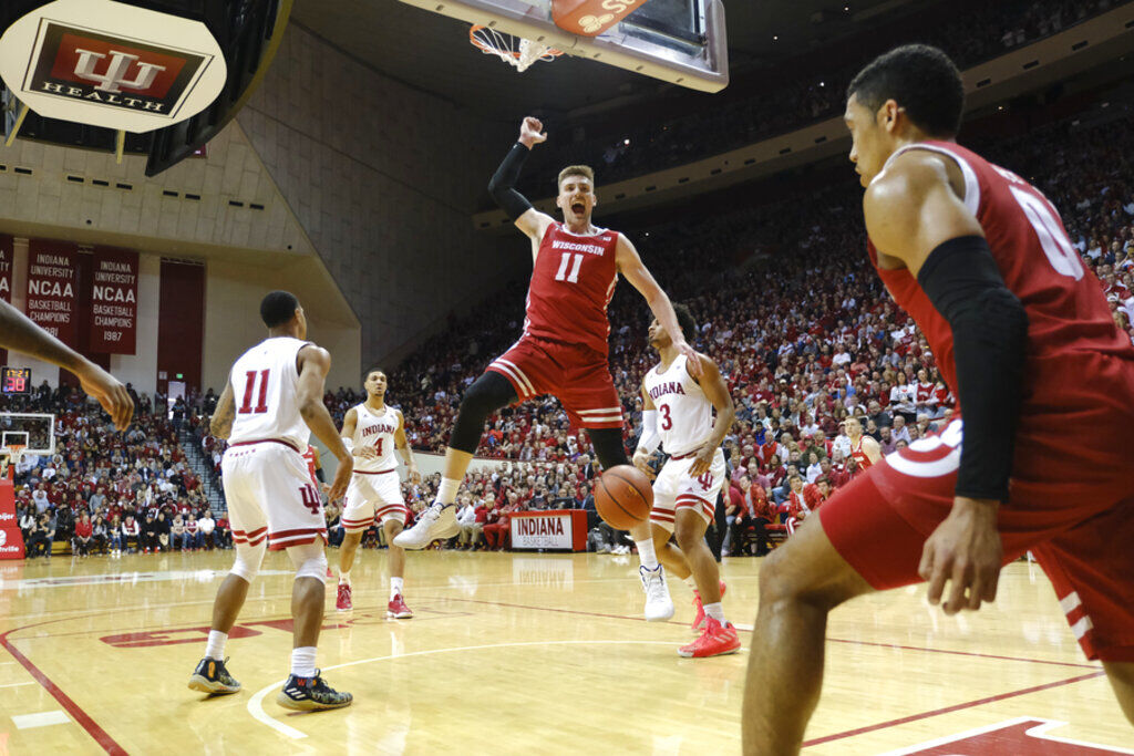 Wisconsin Indiana Basketball